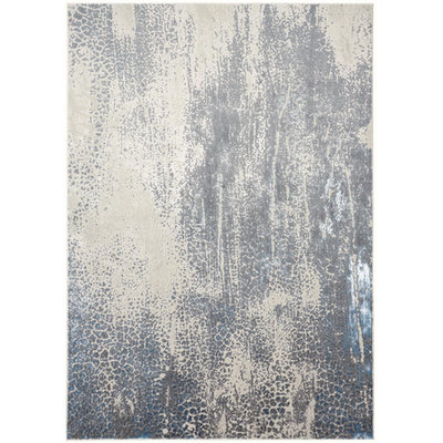 Feizy Azure 3401F Rug in Ivory / Silver