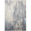 Feizy Azure 3401F Rug in Ivory / Silver