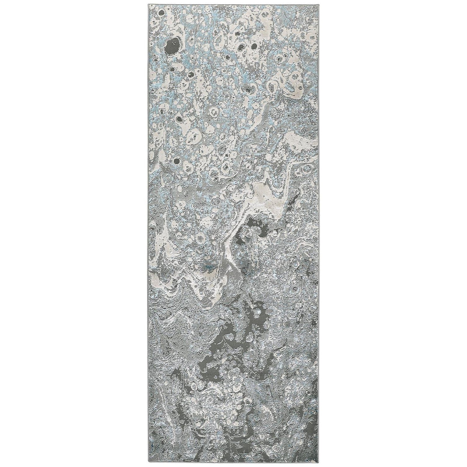 Feizy Azure 3405F Rug in Silver / Blue