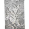 Feizy Azure 3539F Rug in Silver / Blue