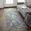 Feizy Azure 3539F Rug in Silver / Blue