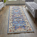 Feizy Beall 6708F Rug in Blue / Red