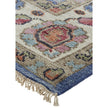 Feizy Beall 6708F Rug in Blue / Red