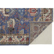 Feizy Beall 6708F Rug in Blue / Red