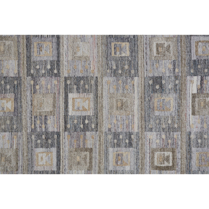 Feizy Beckett 0816F Rug in Charcoal / Multi