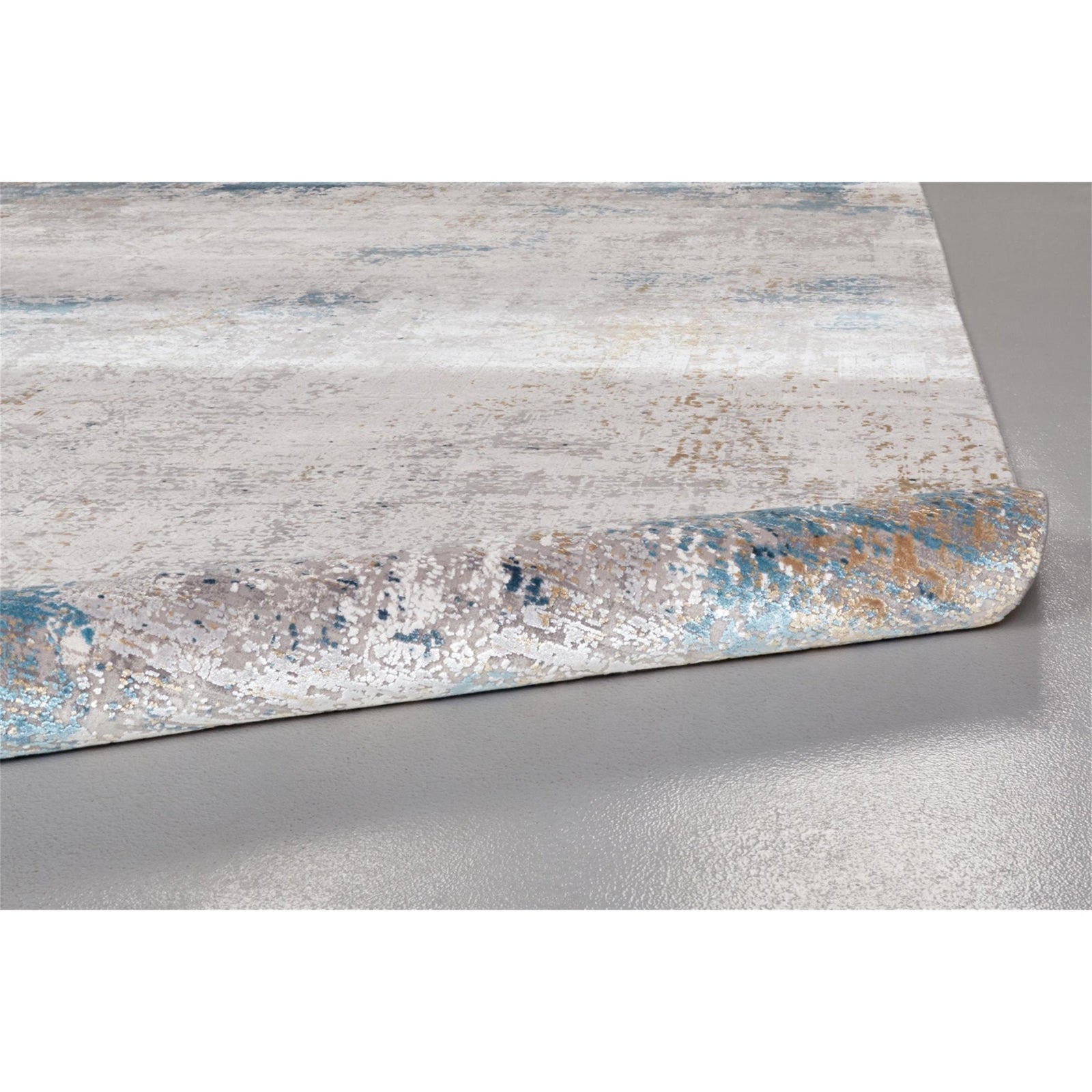 Feizy Cadiz 3889F Rug in Ivory/Blue
