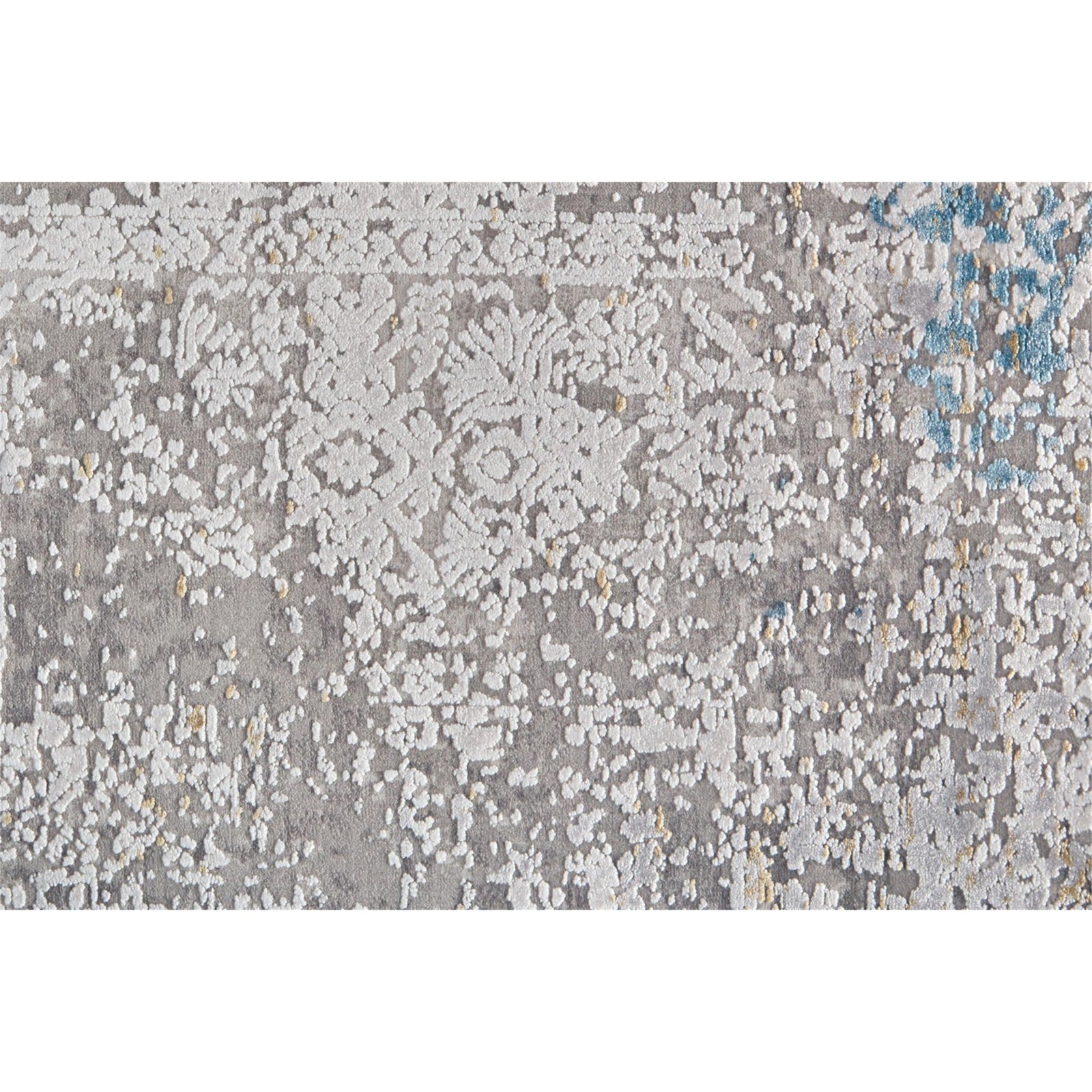 Feizy Cadiz 3889F Rug in Ivory/Blue