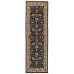 Feizy Carrington 6500F Rug in Black / Gold