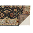 Feizy Carrington 6500F Rug in Black / Gold
