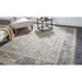 Feizy Carrington 6504F Rug in Gray / Gold