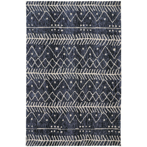 Feizy Colton 8318F Rug in Blue / Beige