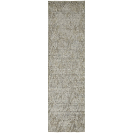 Feizy Elias 6718F Rug in Gray / Taupe