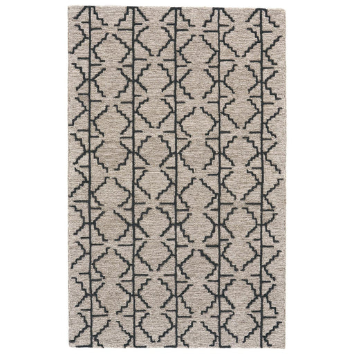 Feizy Enzo 8732F Rug in Charcoal/Gray