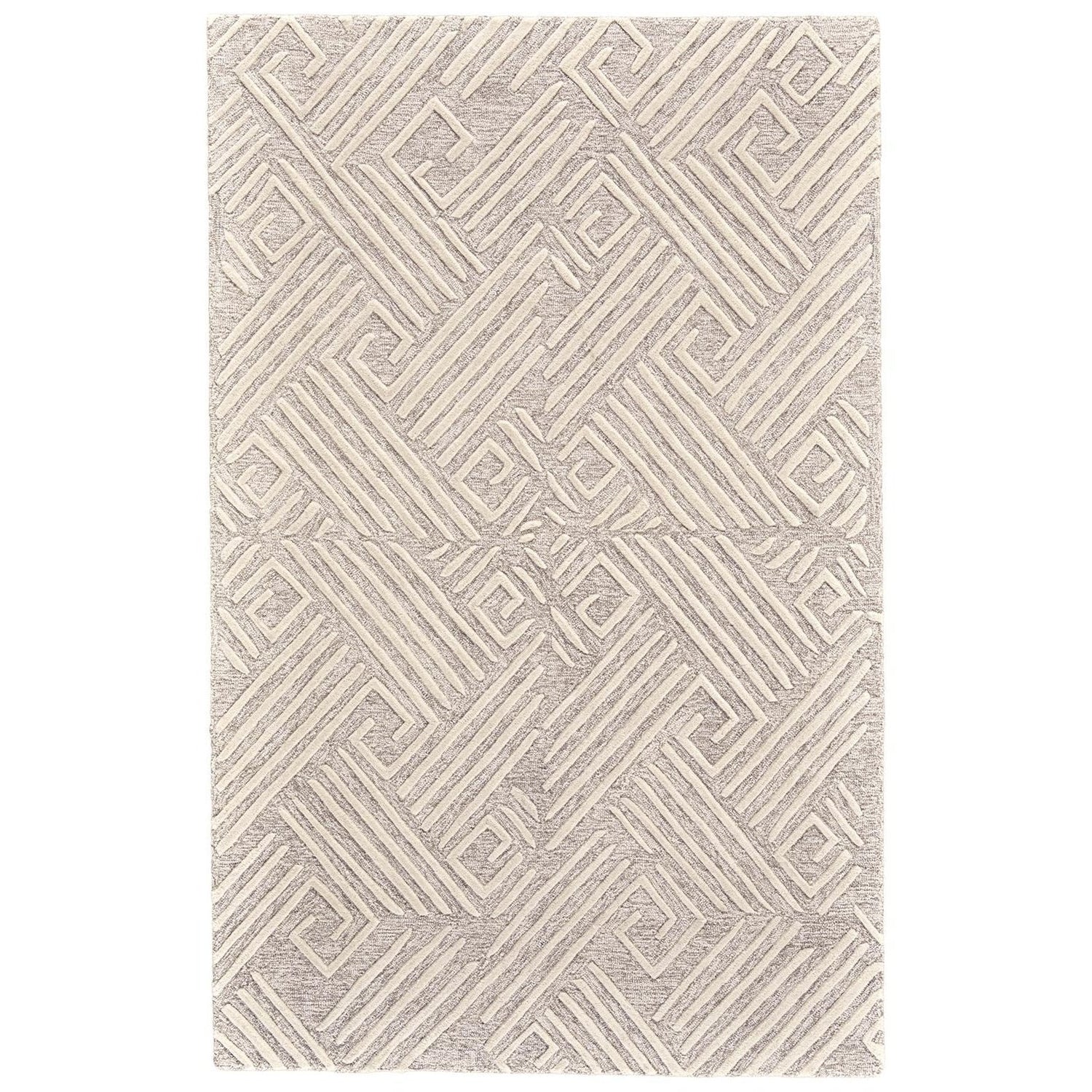 Feizy Enzo 8737F Rug in Ivory/Natural