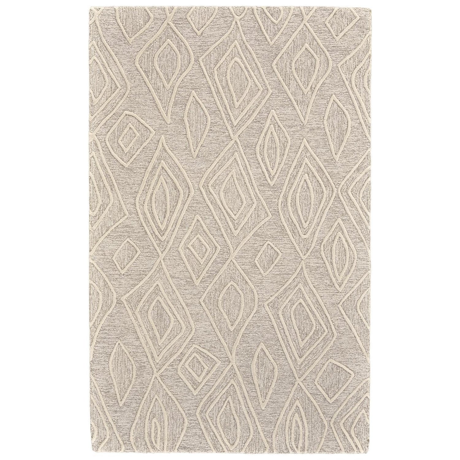 Feizy Enzo 8738F Rug in Ivory/Natural
