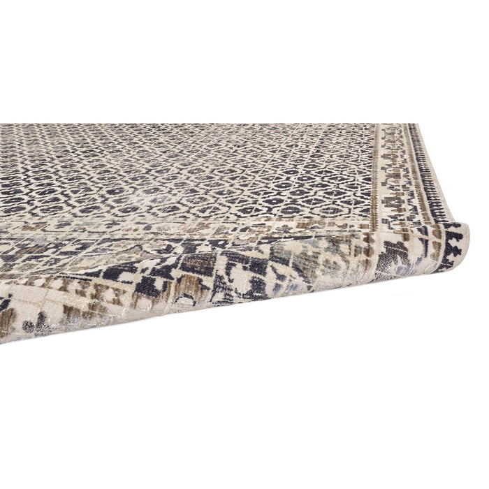 Feizy Kano 3874F Rug in Gray/Ivory