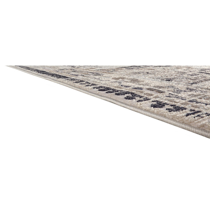 Feizy Kano 3874F Rug in Gray/Ivory