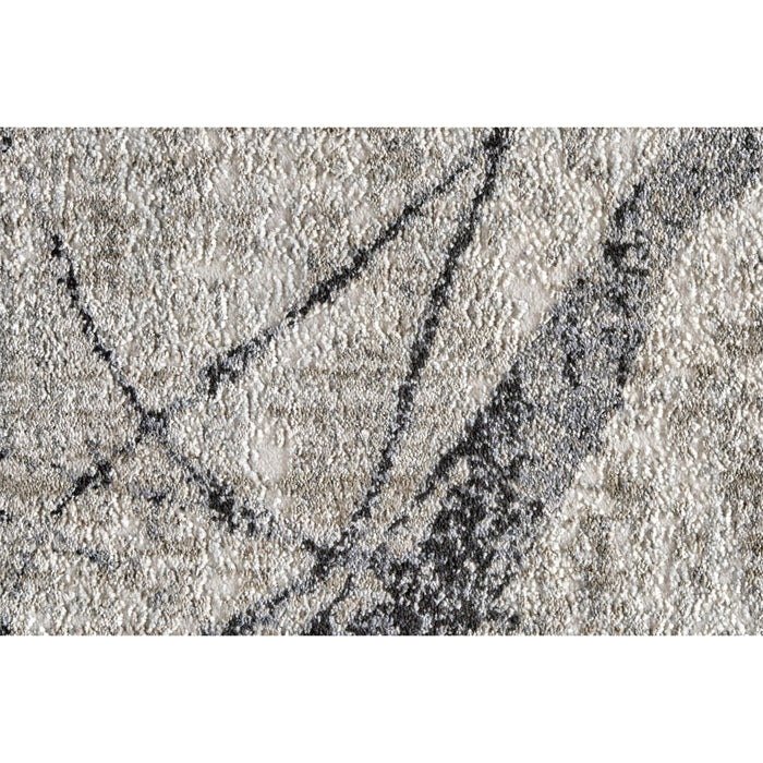 Feizy Kano 3877F Rug in Charcoal/Gray