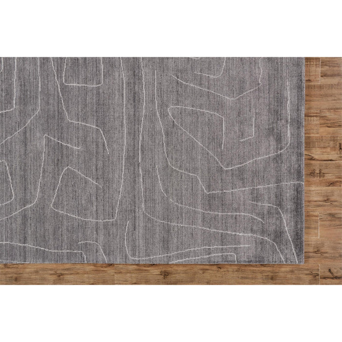 Feizy Lennox 8698F Rug in Charcoal