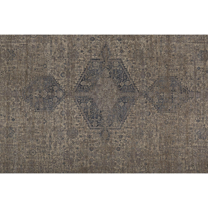 Feizy Marquette 3775F Rug in Gray / Blue