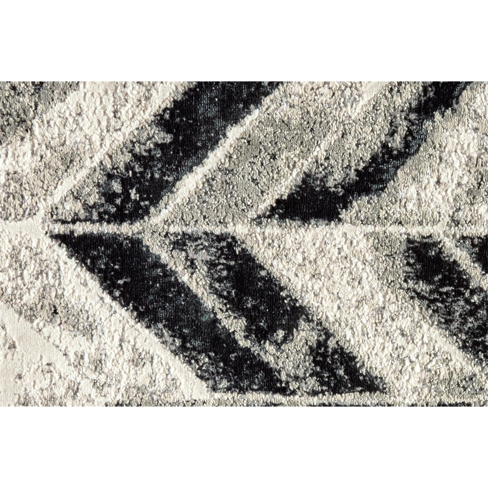 Feizy Micah 3048F Rug in Gray/Silver