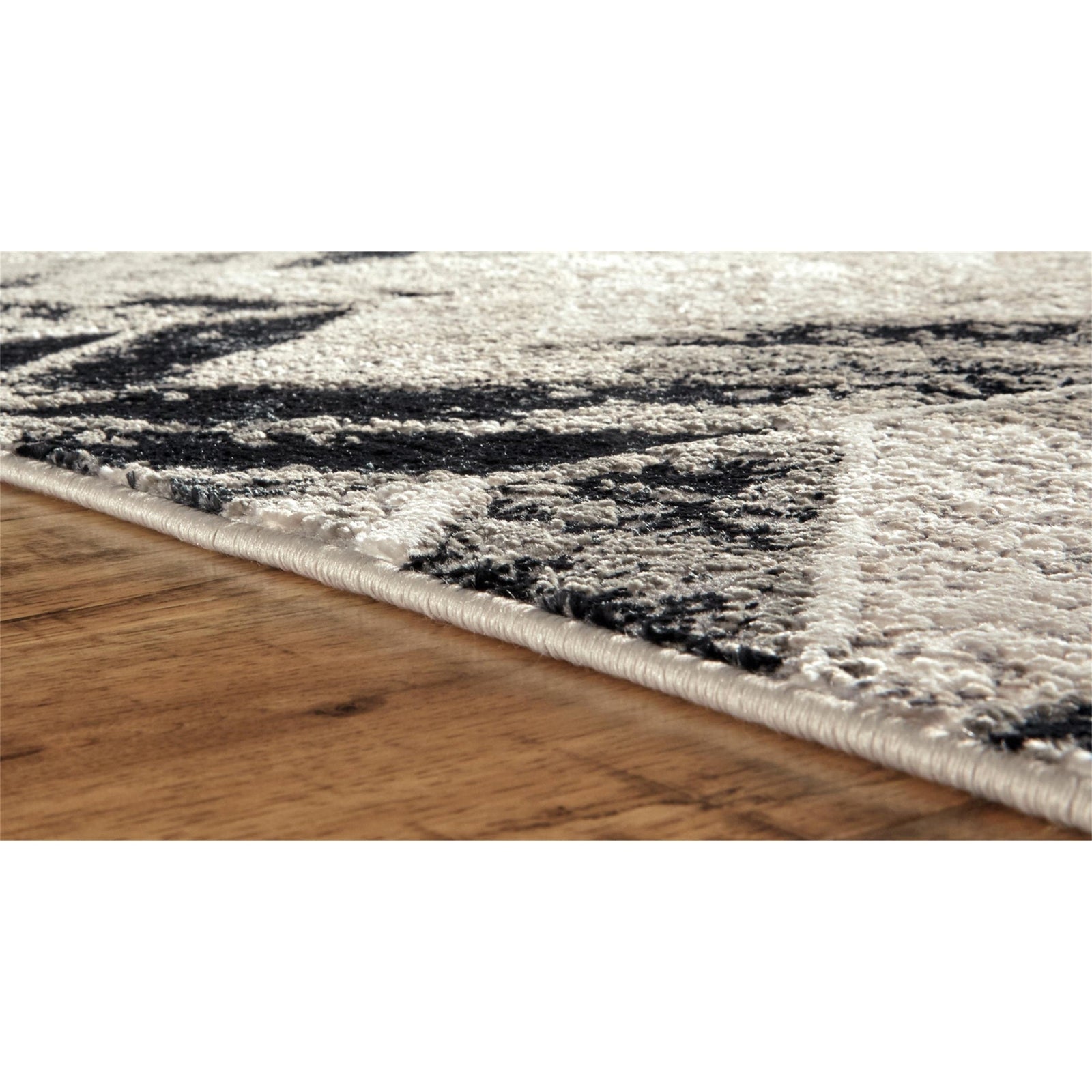 Feizy Micah 3048F Rug in Gray/Silver