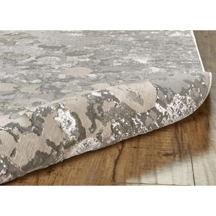 Feizy Micah 3336F Rug in Silver/Gray