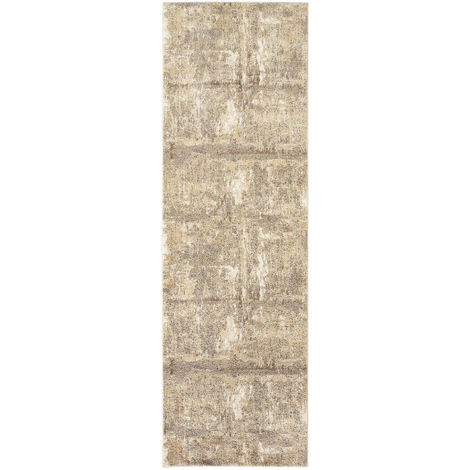 Feizy Parker 3701F Rug in Ivory / Gray