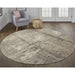 Feizy Parker 3701F Rug in Ivory / Gray