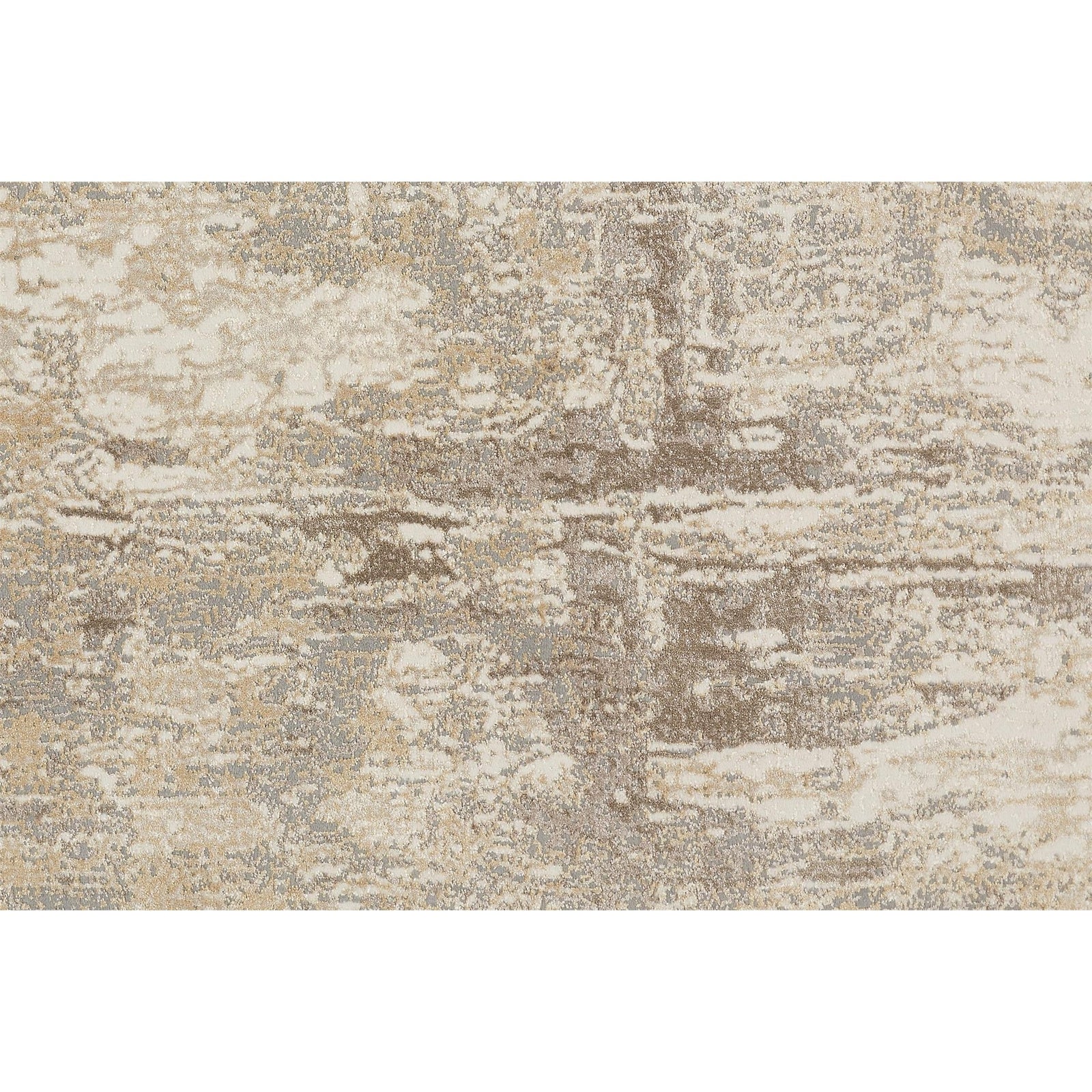 Feizy Parker 3701F Rug in Ivory / Gray