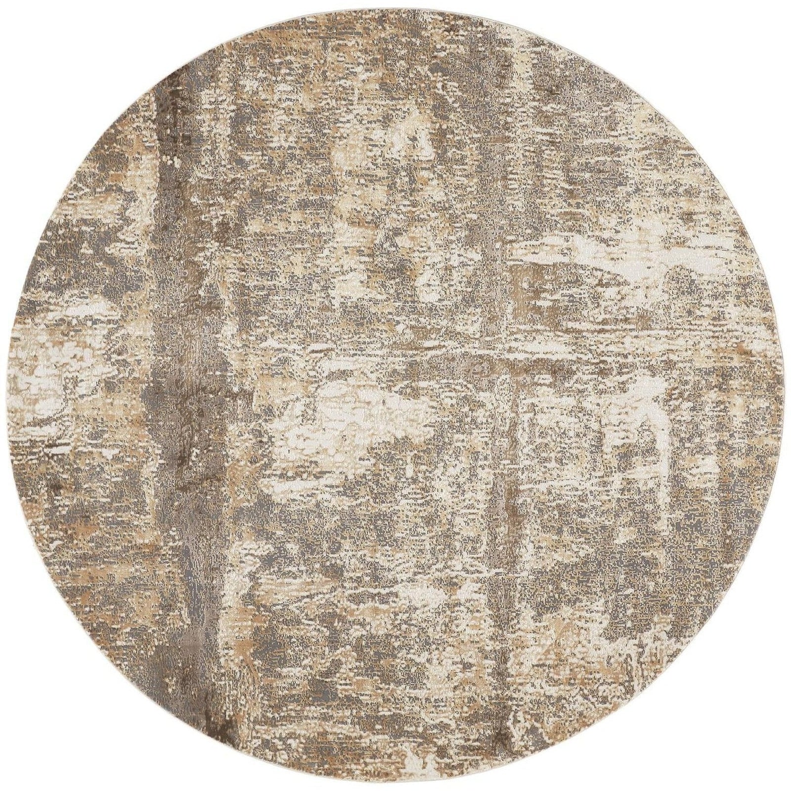 Feizy Parker 3701F Rug in Ivory / Gray