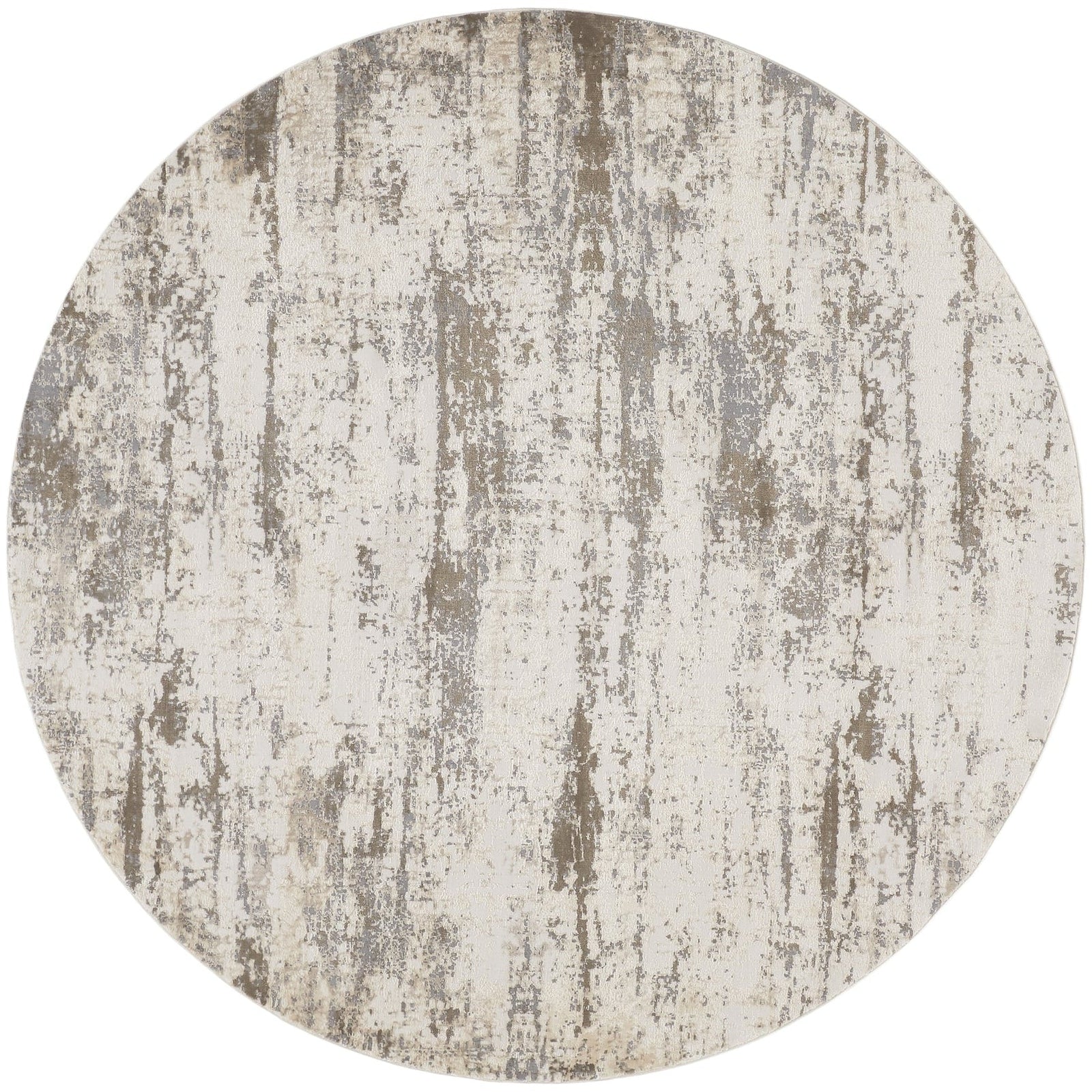 Feizy Parker 3719F Rug in Silver / Beige