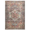 Feizy Percy 39AJF Rug in Pink / Gray
