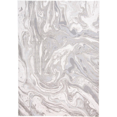 Feizy Prasad 3894F Rug in Light Gray