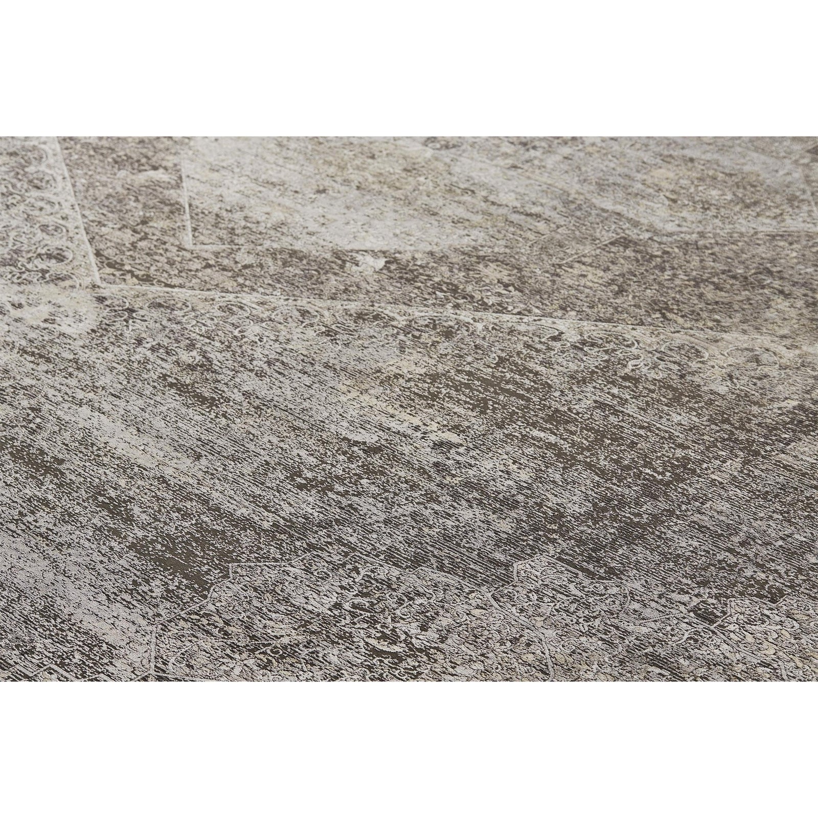 Feizy Sarrant 3963F Rug in Smoke