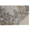 Feizy Waldor 3970F Rug in Ivory / Gold