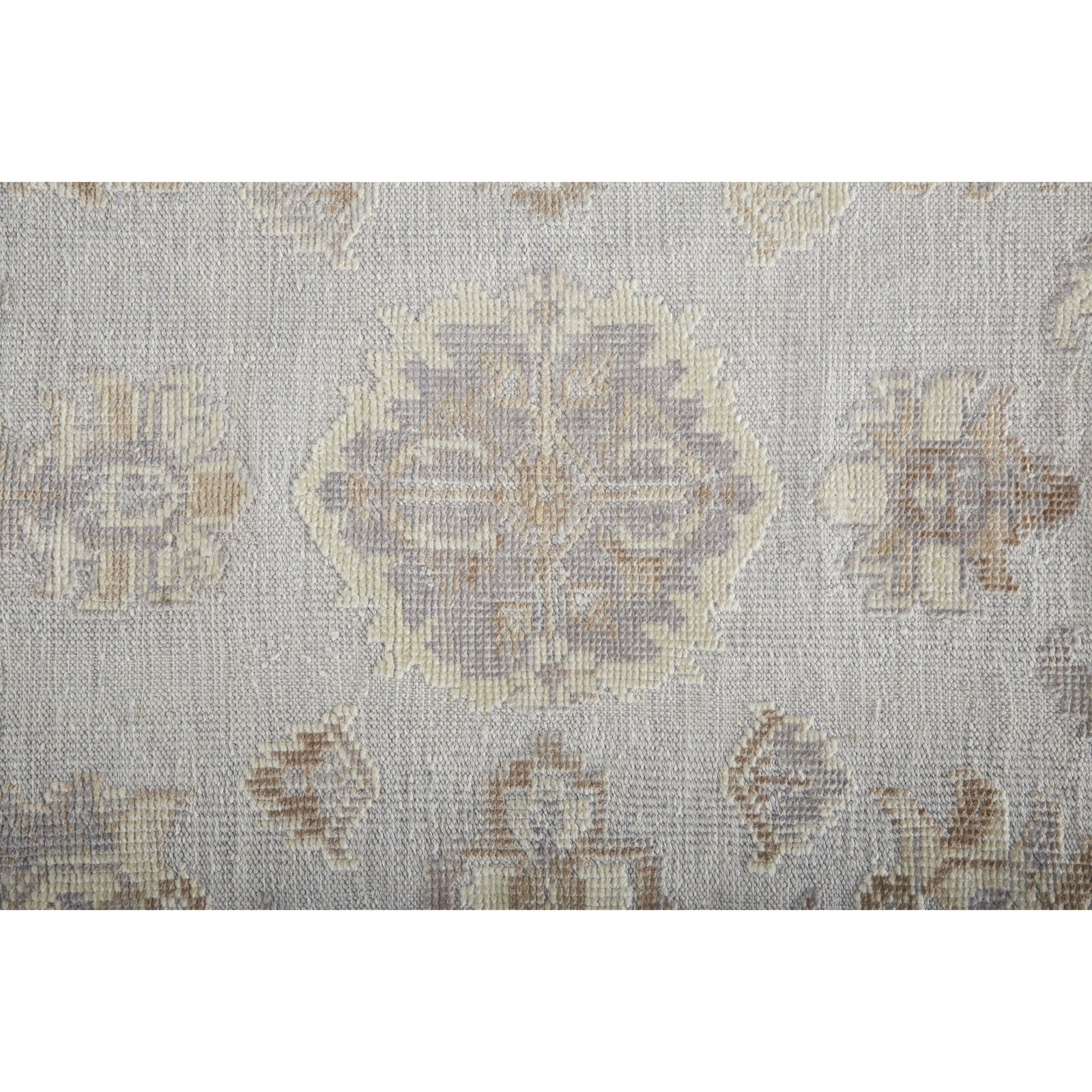 Feizy Wendover 6848F Rug in Gray / Ivory