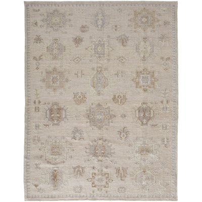 Feizy Wendover 6858F Rug in Tan / Gray