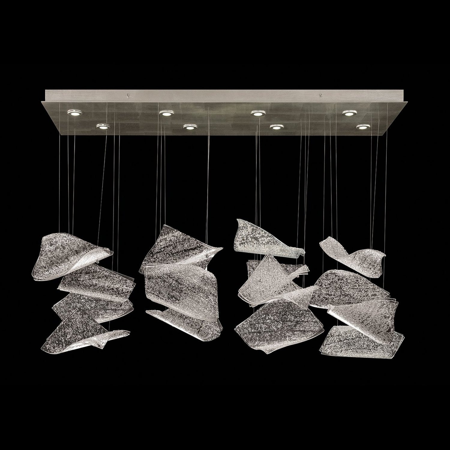 Fine Art Elevate 54" Pages Rectangular Pendant