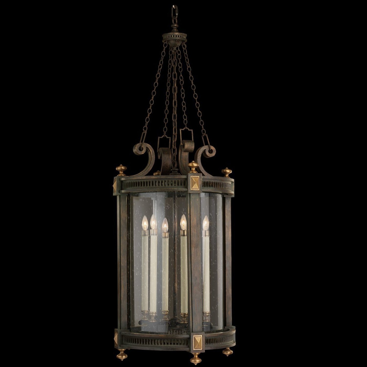 Fine Art Lighting Beekman Place 17 Inch Wide 5 Light Outdoor Hanging Lantern