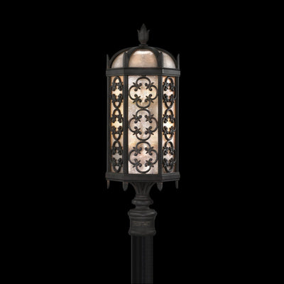 Fine Art Lighting Costa Del Sol 3 Light 29 inch Wrought Iron Outdoor Post Mount
