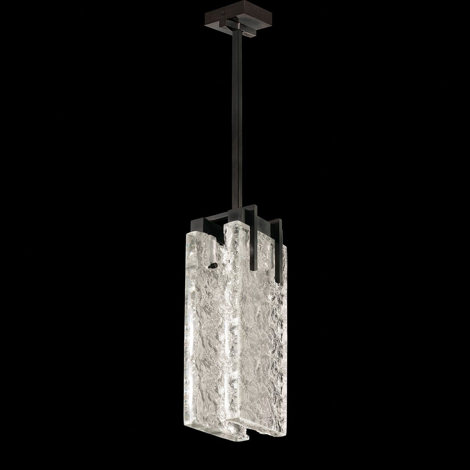 Fine Art Terra 7.75" Tall Rectangular Pendant