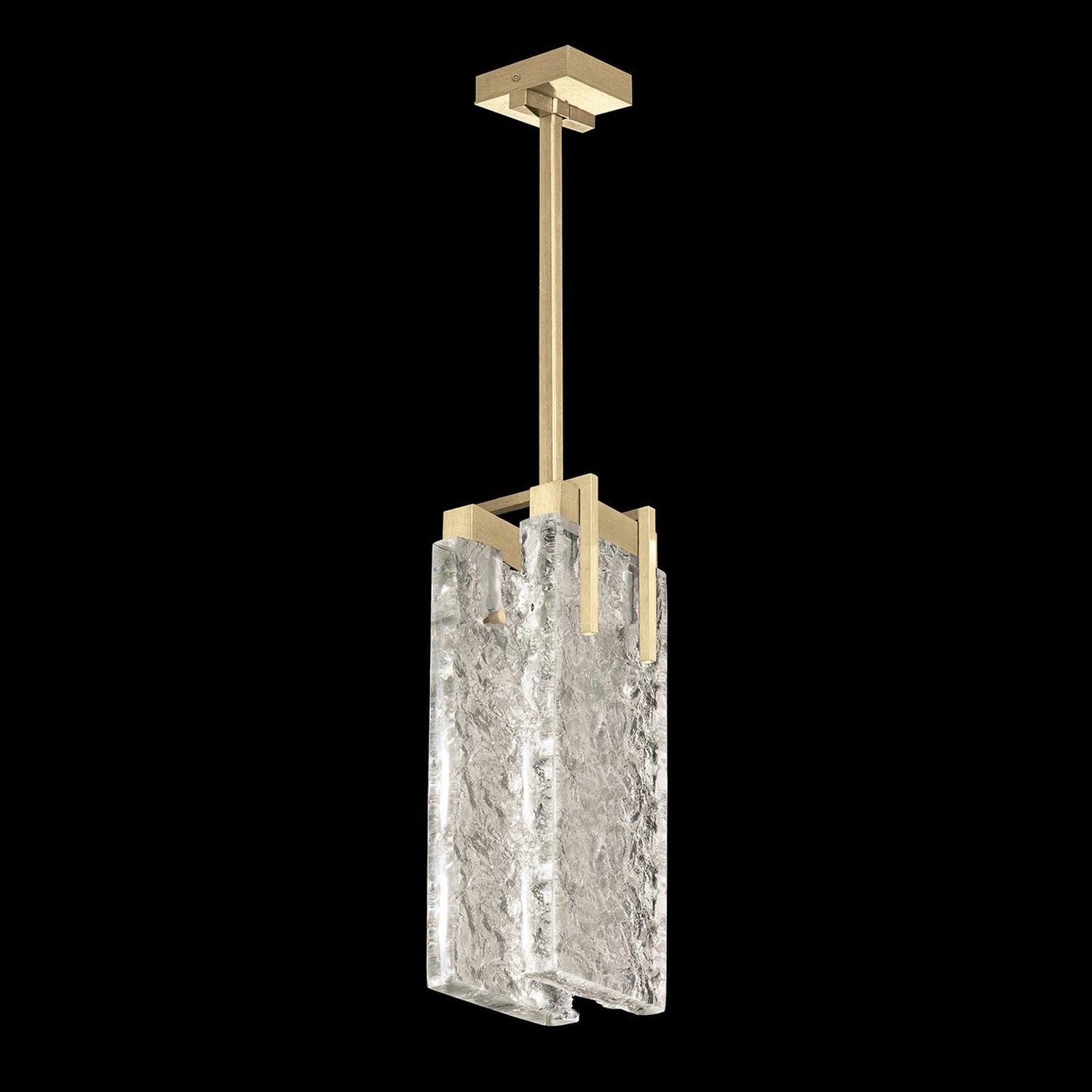 Fine Art Terra 7.75" Tall Rectangular Pendant