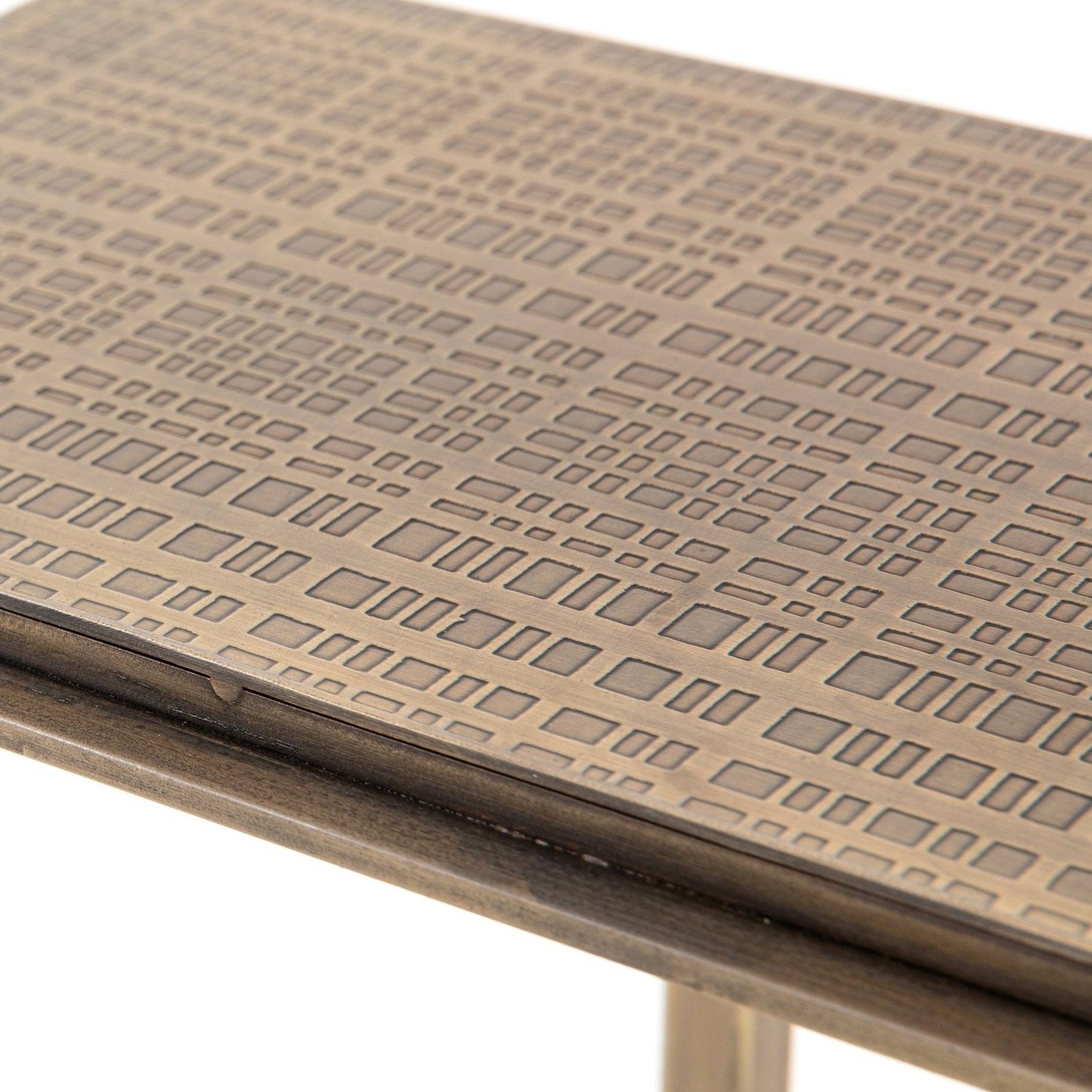 Four Hands Acid Etch C Table