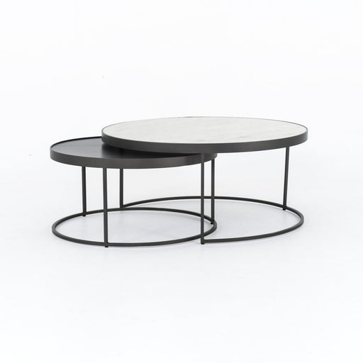 Four Hands Evelyn Round Nesting Coffee Table