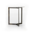 Four Hands Kiva End Table Polished
