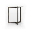 Four Hands Kiva End Table Polished