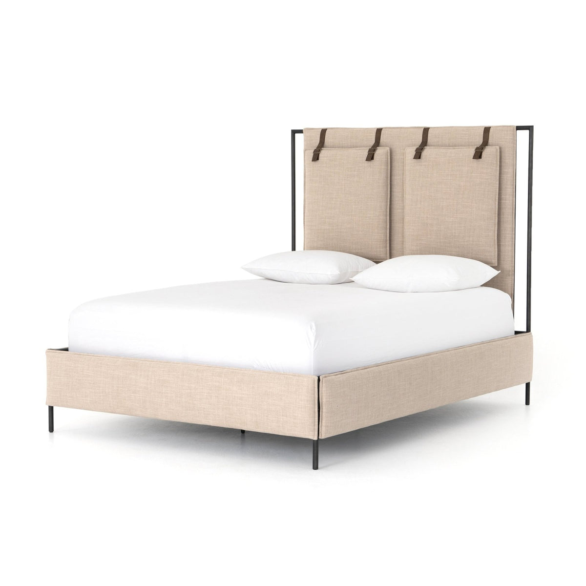 Four Hands Leigh Upholstered Bed — Grayson Living