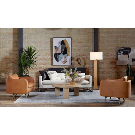 Four Hands Mesa Round Coffee Table