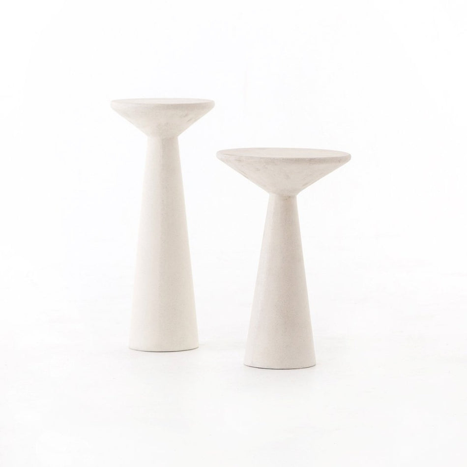 Four Hands Ravine Concrete Accent Tables - Set of 2